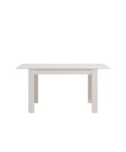 TAVOLO ALLUNGABILE BELLAHOME BIANCO LUCIDO, 120-160X80X76,2 CM