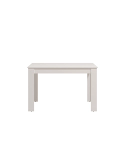 TAVOLO ALLUNGABILE BELLAHOME BIANCO LUCIDO, 120-160X80X76,2 CM