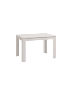 TAVOLO ALLUNGABILE BELLAHOME BIANCO LUCIDO, 120-160X80X76,2 CM