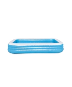 PISCINA GONFIABILE RETTANGOLARE A 3 ANELLI PER BAMBINI BESTWAY 305X183X56 CM