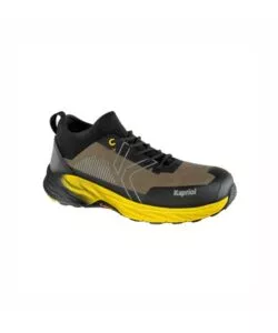 SCARPA ANTINFORTUNISTICA CON ALZATA A CALZA KAPRIOL "DUNE MICRO SOCK" GIALLO TG 45