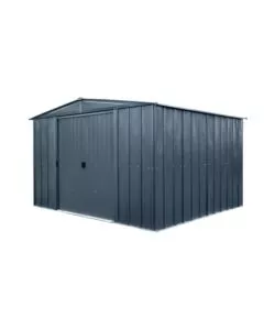 CASETTA DA GIARDINO HABRITA "SPACEMAKER APEX" IN ACCIAIO ZINCATO ANTRACITE 313,1X297,2X197,8 CM