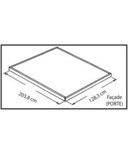 CASETTA DA GIARDINO ADDOSSATA HABRITA "ARROW YARDSAVER" IN ACCIAIO ZINCATO ANTRACITE 124,5X202,6X208,3 CM