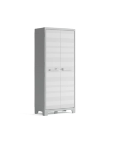 ARMADIO MULTISPACE KETER "MAXIMO" IN RESINA GRIGIO CHIARO 80X44X182 CM