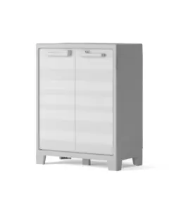 ARMADIO BASSO KETER "MAXIMO" IN RESINA GRIGIO CHIARO 80X44X100 CM ARMADIO BASSO KETER "MAXIMO" IN RESINA GRIGIO CHIARO 80X44X100 CM