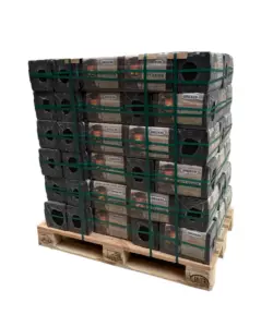 BANCALE MATTONELLE DI CARBONE - 90 SCATOLE DA 10 KG.