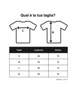 T-SHIRT UNISEX EUROBRICO TG XL