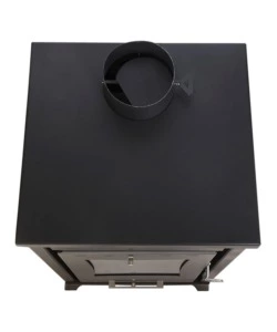 STUFA A LEGNA DIVINA FIRE "OLGA" ROSSO 15 KW