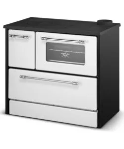 CUCINA A LEGNA DIVINA FIRE "BEATRICE" BIANCO 9 KW