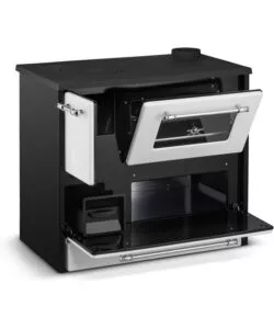 CUCINA A LEGNA DIVINA FIRE "BEATRICE" BIANCO 9 KW