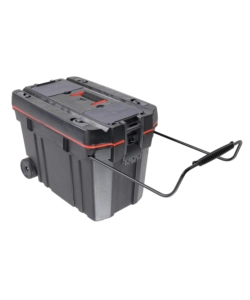 BAULE PORTAOGGETTI VALEX IN PLASTICA CON RUOTE GOMMATE 61X37X42 CM