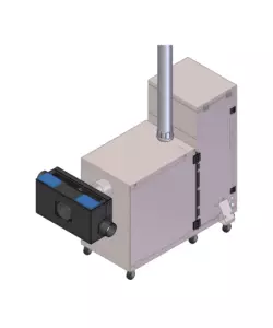 KIT CANALIZZAZIONE DOPPIA PIROX PER "TURBOPELLET"