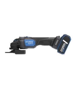 KIT TRAPANO A PERCUSSIONE E SMERIGLIATRICE ANGOLARE A BATTERIA HYUNDAI 2 BATTERIE 20V 2AH/4AH E CARICABATTERIE - COD. 25851