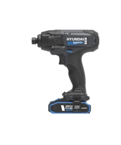 KIT TRAPANO AVVITATORE E AVVITATORE A IMPULSI A BATTERIA HYUNDAI 2 BATTERIE 20V 2AH E CARICABATTERIE - COD. 25852
