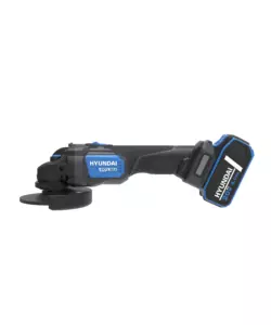 KIT VALIGETTA SMERIGLIATRICE ANGOLARE A BATTERIA HYUNDAI DISCO 125 MM 20V 4AH E CARICABATTERIE - COD. 25859