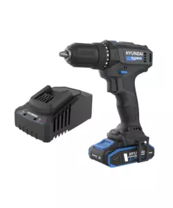 TRAPANO AVVITATORE A BATTERIA HYUNDAI 40 NM 20V 2AH E CARICABATTERIE - COD. 25870
