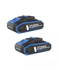 KIT VALIGETTA AVVITATORE A IMPULSI A BATTERIA HYUNDAI 250 NM 2 BATTERIE 20V 2AH E CARICABATTERIE - COD. 25879