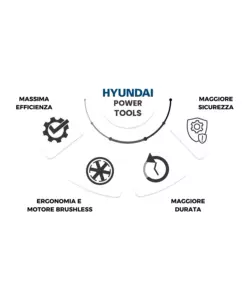 BATTERIA DI RICAMBIO HYUNDAI 20V 2AH - COD. 25894