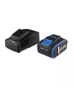 KIT CARICABATTERIE SINGOLO E BATTERIA DI RICAMBIO HYUNDAI 20V 4AH - COD. 25899