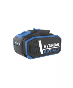KIT CARICABATTERIE SINGOLO E BATTERIA DI RICAMBIO HYUNDAI 20V 4AH - COD. 25899