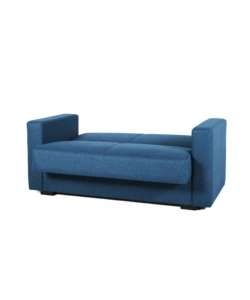 DIVANO LETTO "AFRODITE" 2 POSTI BLU 155X80X87 CM