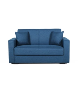 DIVANO LETTO "AFRODITE" 2 POSTI BLU 155X80X87 CM