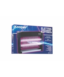 ZANZARIERA ELETTRICA KOOPER NERA 20W