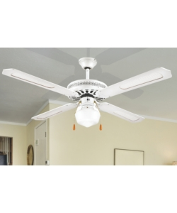 VENTILATORE A SOFFITTO "WINDY" BIANCO 70W