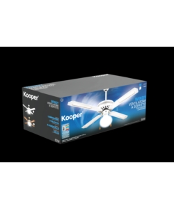 VENTILATORE A SOFFITTO "WINDY" BIANCO 70W