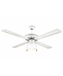 VENTILATORE A SOFFITTO "WINDY" BIANCO 70W