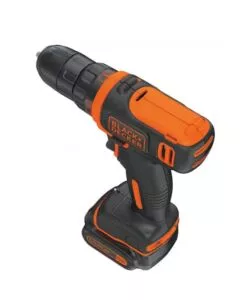 KIT VALIGETTA TRAPANO AVVITATORE A BATTERIA BLACK+DECKER "BDCDD12KB-QW" 2 BATTERIE 10,8V 1,5AH
