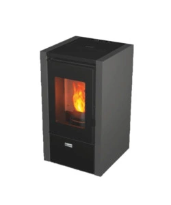 STUFA A PELLET CANADIAN STOVE "NEVADA 7" GRIGIO 6,2 KW