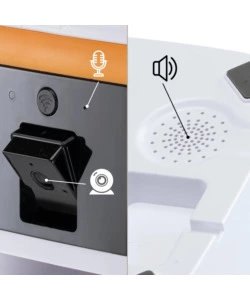 DISTRIBUTORE AUTOMATICO DI CIBO CANI E GATTI FERPLAST "RISTO PET SMART" BIANCO CON CONTROLLO WI-FI