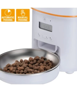 DISTRIBUTORE AUTOMATICO DI CIBO PER CANI E GATTI FERPLAST "RISTO PET", 4 LITRI