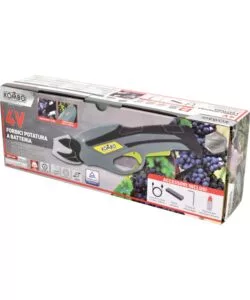 FORBICE DA POTATURA A BATTERIA KOMBO TAGLIO 12 MM 4V 2AH