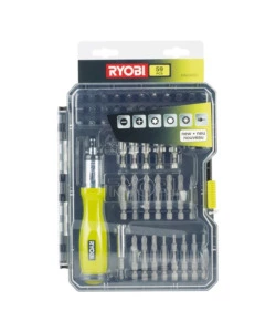 KIT PER AVVITATURA RYOBI "RAK59SD" 59 ACCESSORI