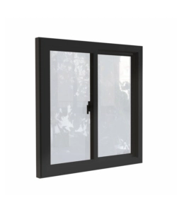 FINESTRA A DUE ANTE SCORREVOLI ARTPLAST IN ALLUMINIO PER CASETTA MODULARE 95X92,5 CM