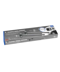 SET 2 GANCI PORTA GOMME E CERCHIONI DA PARETE LAMPA RICHIUDIBILI - 15969