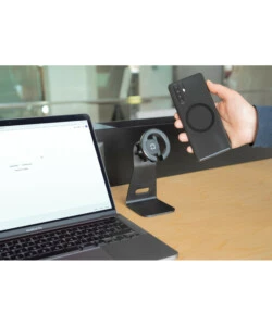 PORTA TELEFONO MAGNETICO DA TAVOLO LAMPA "MAG PRO STAND" CON BASE ADESIVA - 91769