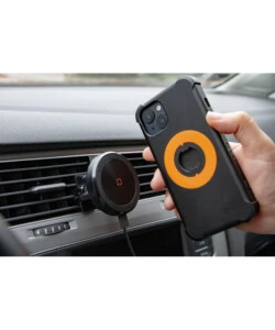 PORTA TELEFONO MAGNETICO LAMPA "MAG WIRELESS AIRVENT" PER BOCCHETTA D'AERAZIONE CON RICARICA WIRELESS - 91802