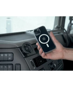 PORTA TELEFONO MAGNETICO LAMPA "MAGPRO" CON ATTACCO ORIENTABILE - 91803