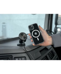 PORTA TELEFONO MAGNETICO LAMPA "MAG WIRELESS ORBIT" CON RICARICA WIRELESS E ATTACCO A VENTOSA ADESIVA - 91806