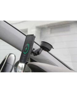 PORTA TELEFONO MAGNETICO LAMPA "MAG WIRELESS ORBIT" CON RICARICA WIRELESS E ATTACCO A VENTOSA ADESIVA - 91806