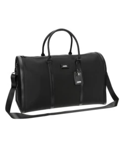 BORSONE DA VIAGGIO LAMPA "DUFFLE BAG" IN NYLON CON MANIGLIE E TRACOLLA, 60X35X30 CM - 99412