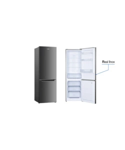 FRIGORIFERO HYUNDAI "TOTAL NO FROST" IN ACCIAIO INOX 60X60X186 CM