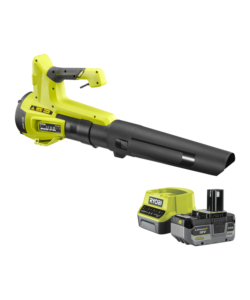 SOFFIATORE A BATTERIA CON TURBINA JET RYOBI "RY18BLB-140" 18V, BATTERIA 4AH INCLUSA