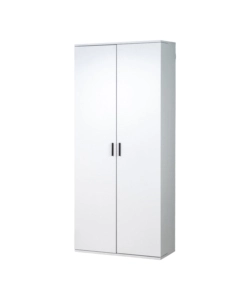 SCARPIERA 2 ANTE BELLAHOME CON ANTE SALVASPAZIO BIANCO 80X33,4X180 CM