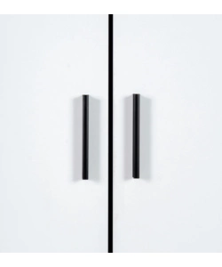 SCARPIERA 2 ANTE BELLAHOME CON ANTE SALVASPAZIO BIANCO 80X33,4X180 CM