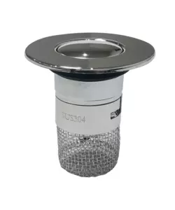 PILETTA CLICL CLACK IDRO-BRIC "IZZY" CON CESTELLO RACCOGLITORE, DIAMETRO 34-37 MM