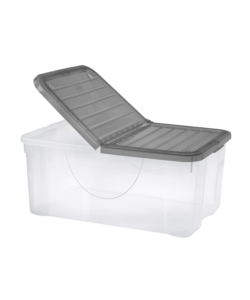 Contenitore con coperchio pieghevole "Dodo's Box" 40 lt 57,3x39x25,7 cm